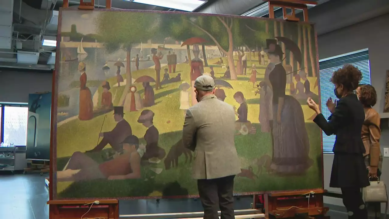 Art Institute's 'A Sunday On La Grande Jatte' Reinstalled And Reframed