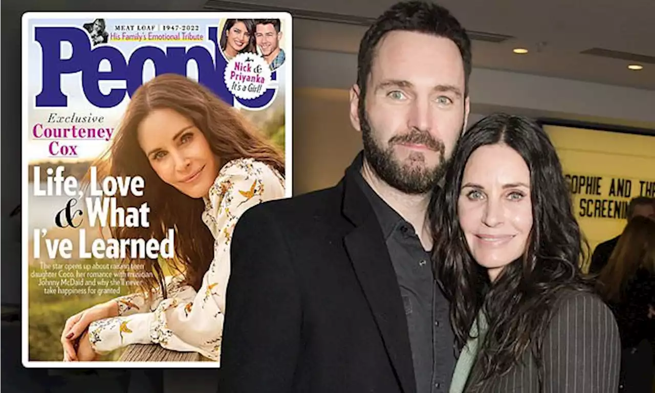 Courteney 'not opposed' to wedding Johnny but doesn't 'think about it'