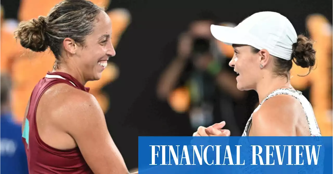 Barty blasts her way into history-making Australian Open final