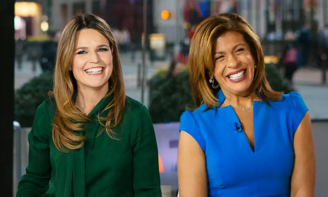 Today stars Savannah Guthrie and Hoda Kotb get fans talking with silly pictures