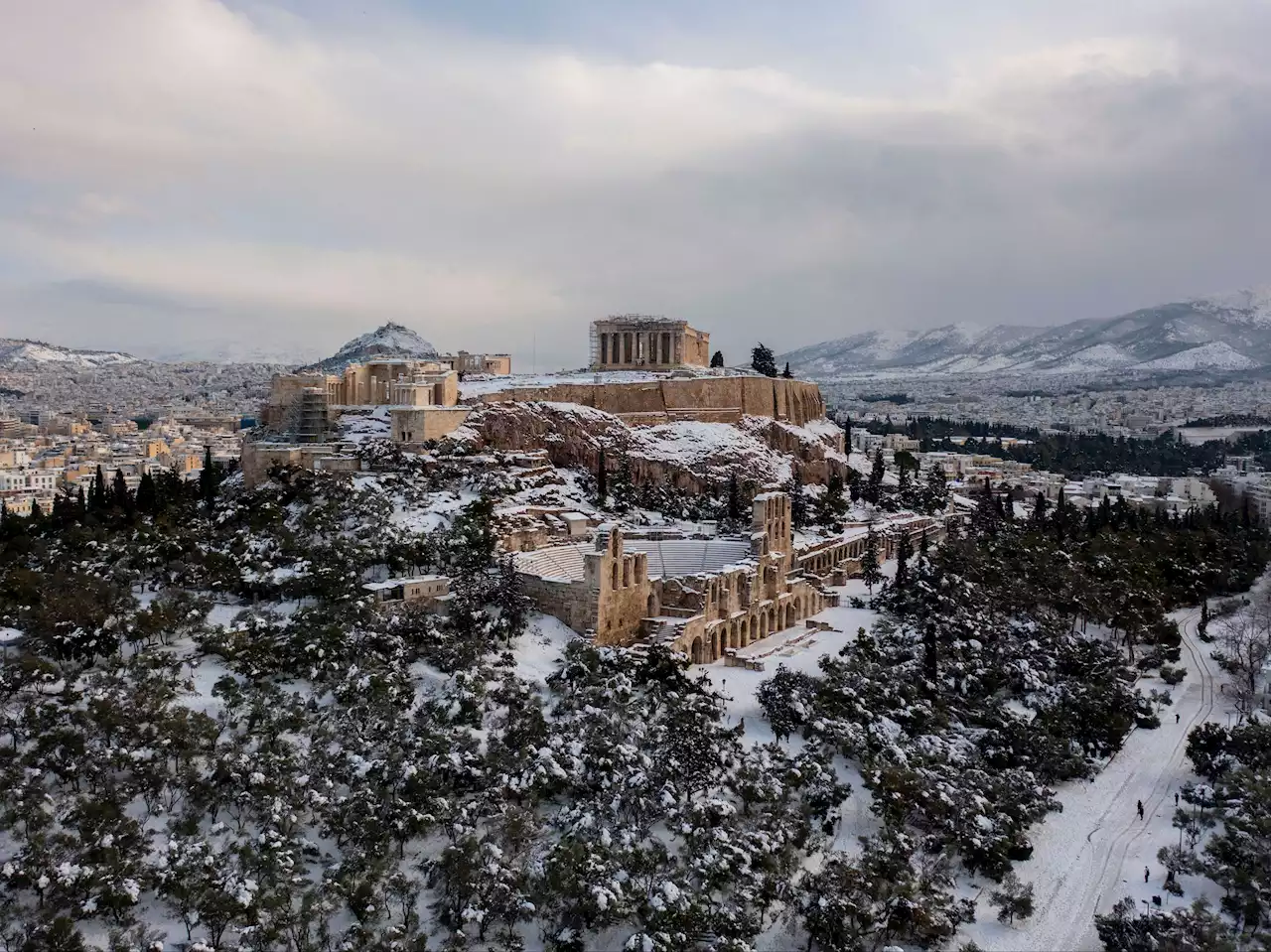 Greece’s extreme weather of last six months in pictures