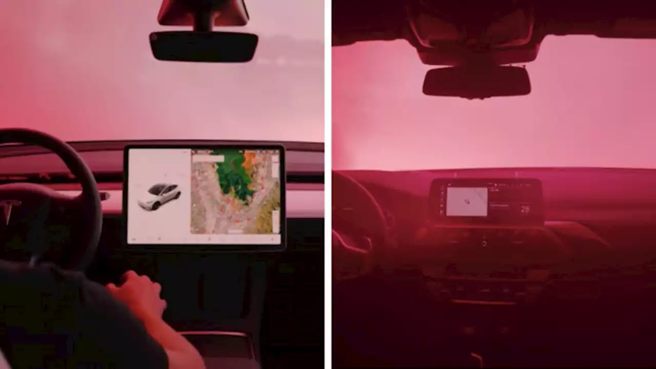 Tesla Shows How Bioweapon Defense Mode Cleans the Cabin Air