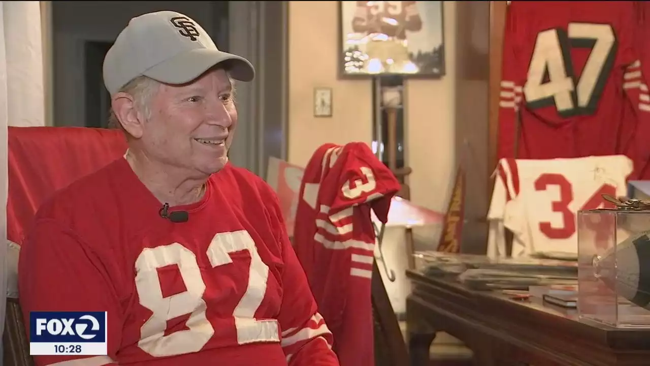 49ers super fan serious about his 70-year love affair