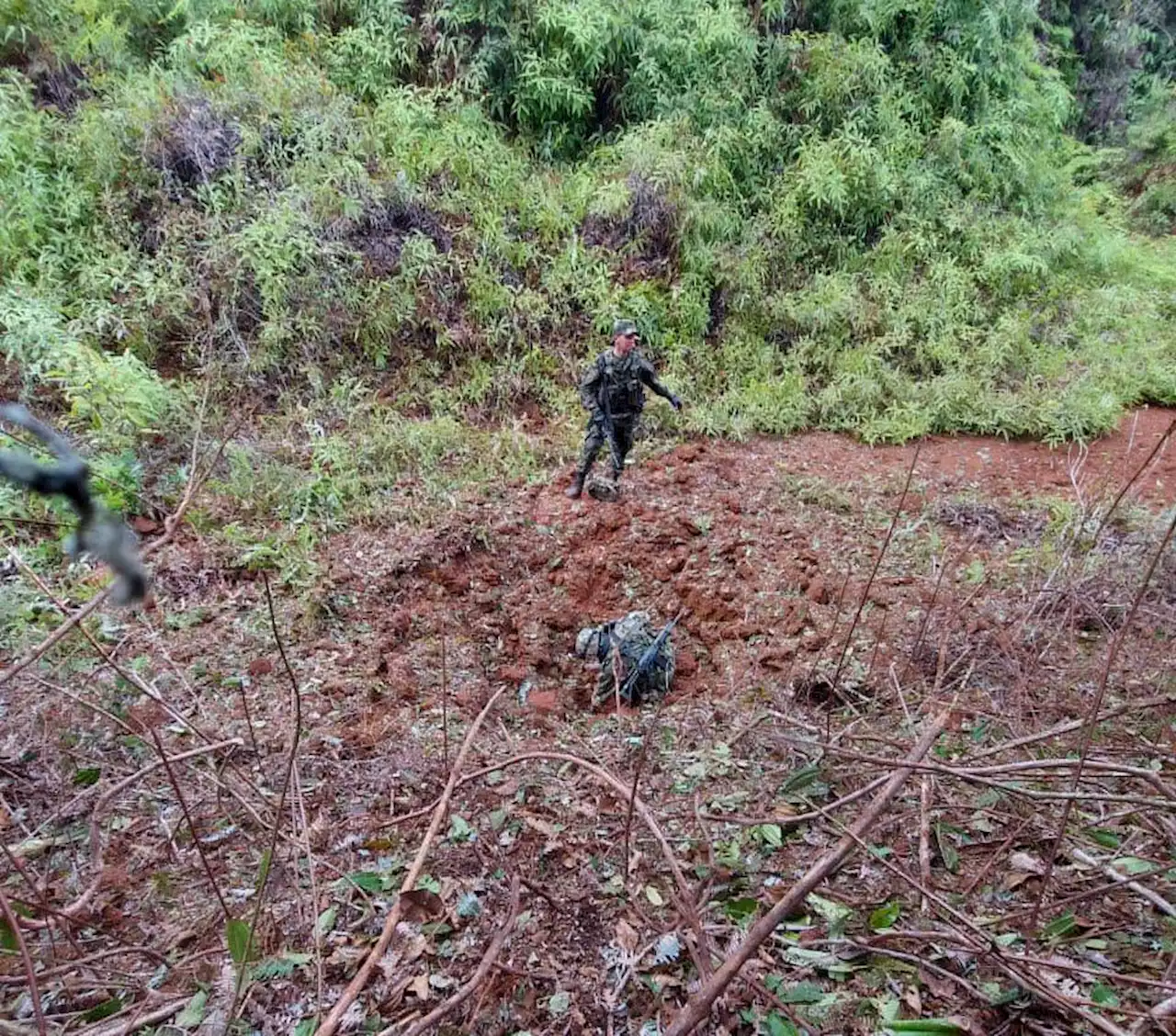 Incautan 200 kilos de explosivos del ELN en Cali