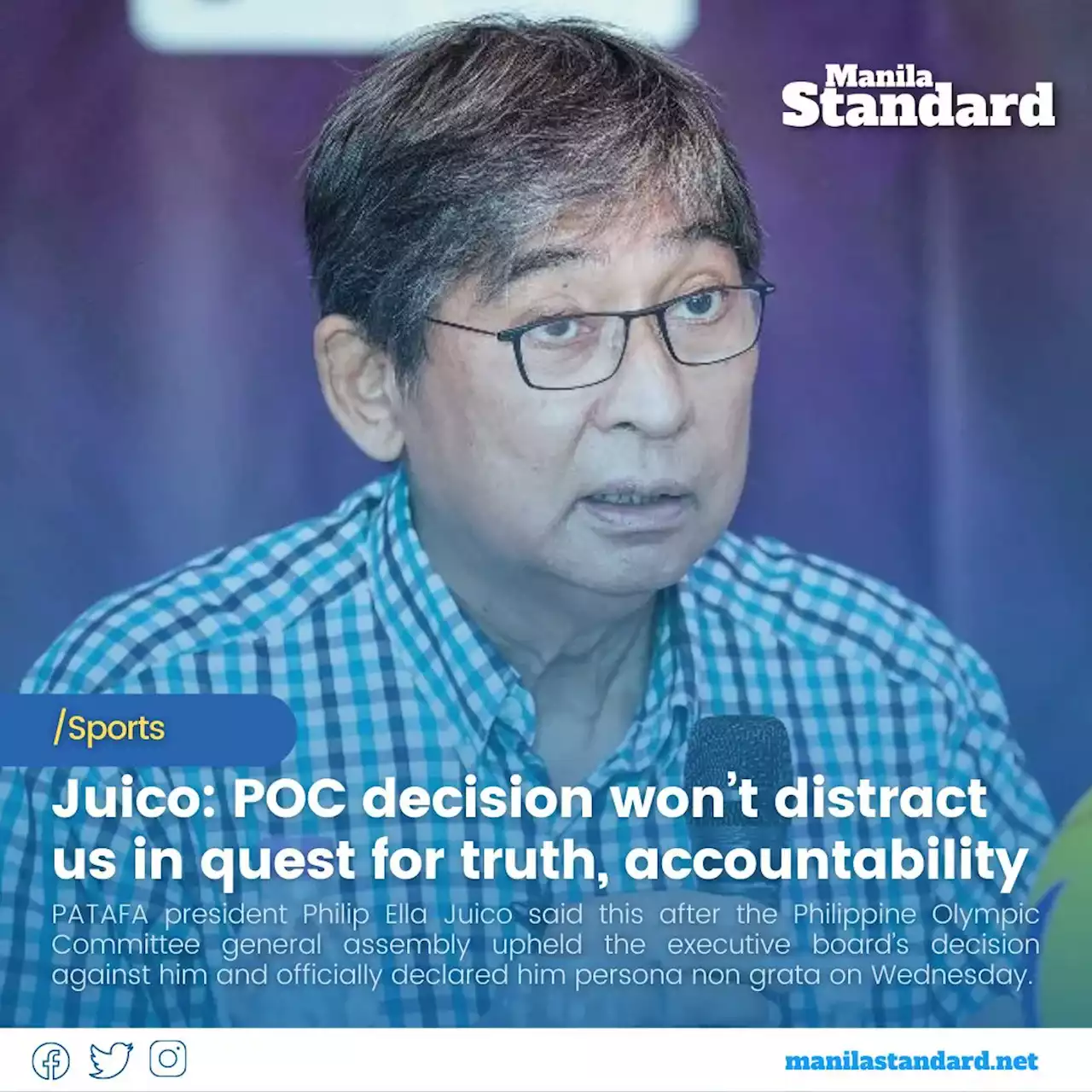 Juico: POC decision won’t distract us in quest for truth, accountability