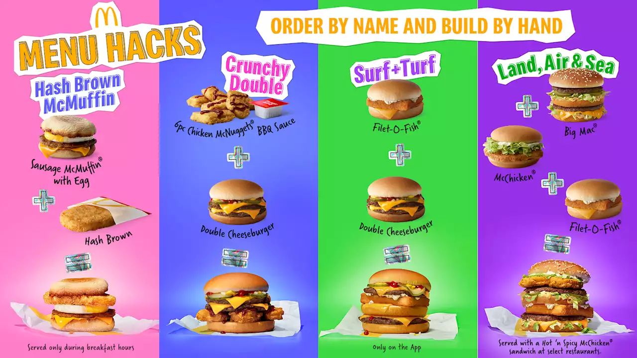 McDonald's Has Some Quirky New Meals it Wants You to Try