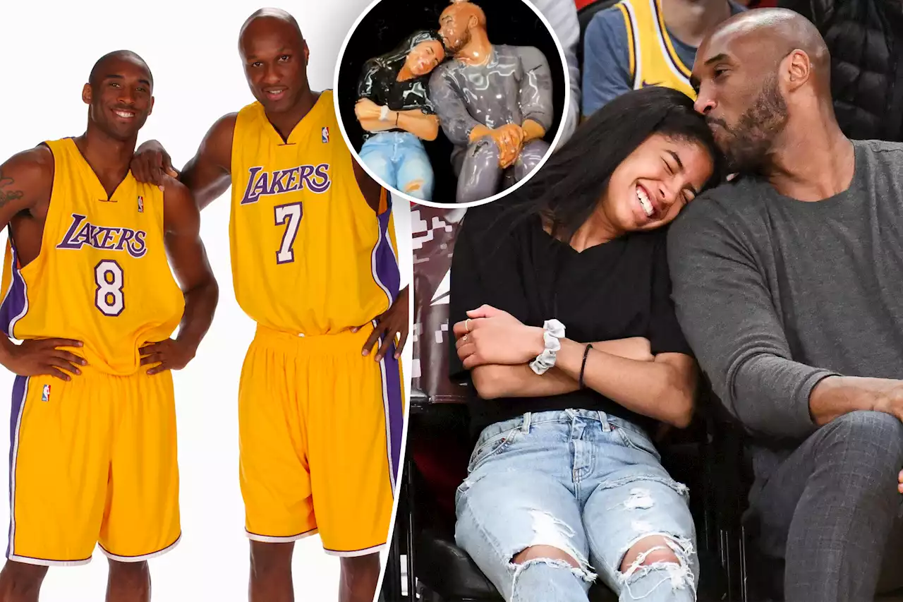 Lamar Odom shows off custom necklace honoring Kobe and Gianna Bryant