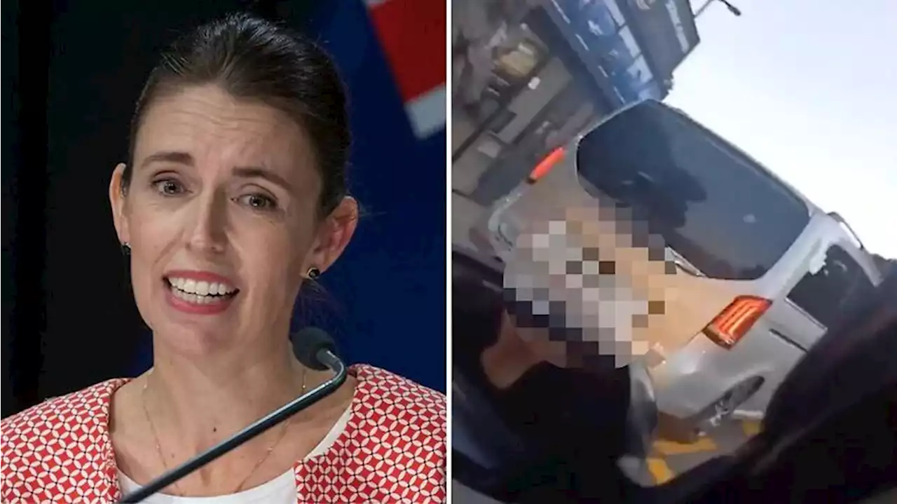 ‘Just another day’: Jacinda Ardern brushes off car chase with anti-vax protesters