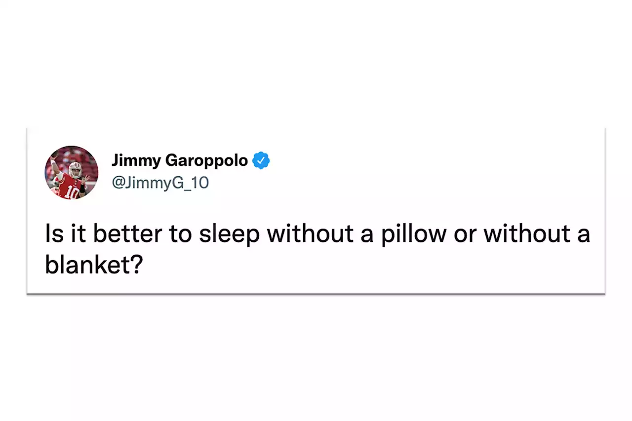 Why Jimmy Garoppolo's abandoned Twitter account is a revelation