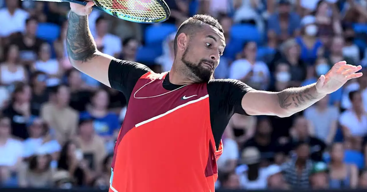 Australian Open: Nick Kyrgios rastet bei Halbfinal-Sieg aus