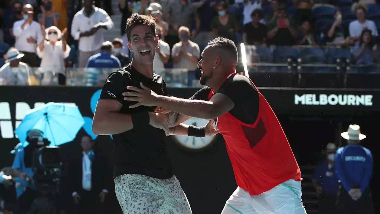 Australian Open: Publikumslieblinge Kyrgios und Kokkinakis stehen im Doppel-Finale