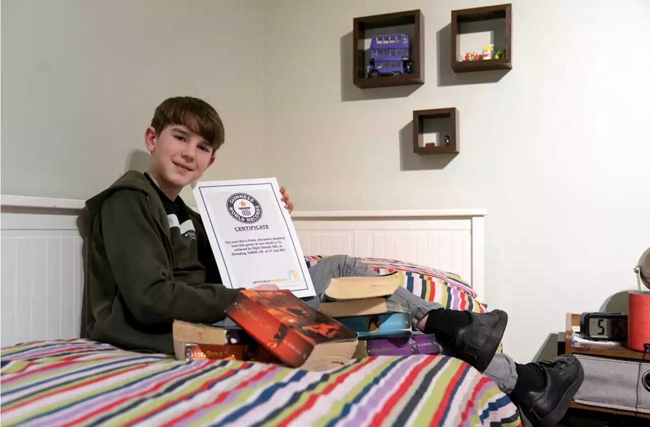 Boy, 11, sets record for most Harry Potter characters guessed from film quotes