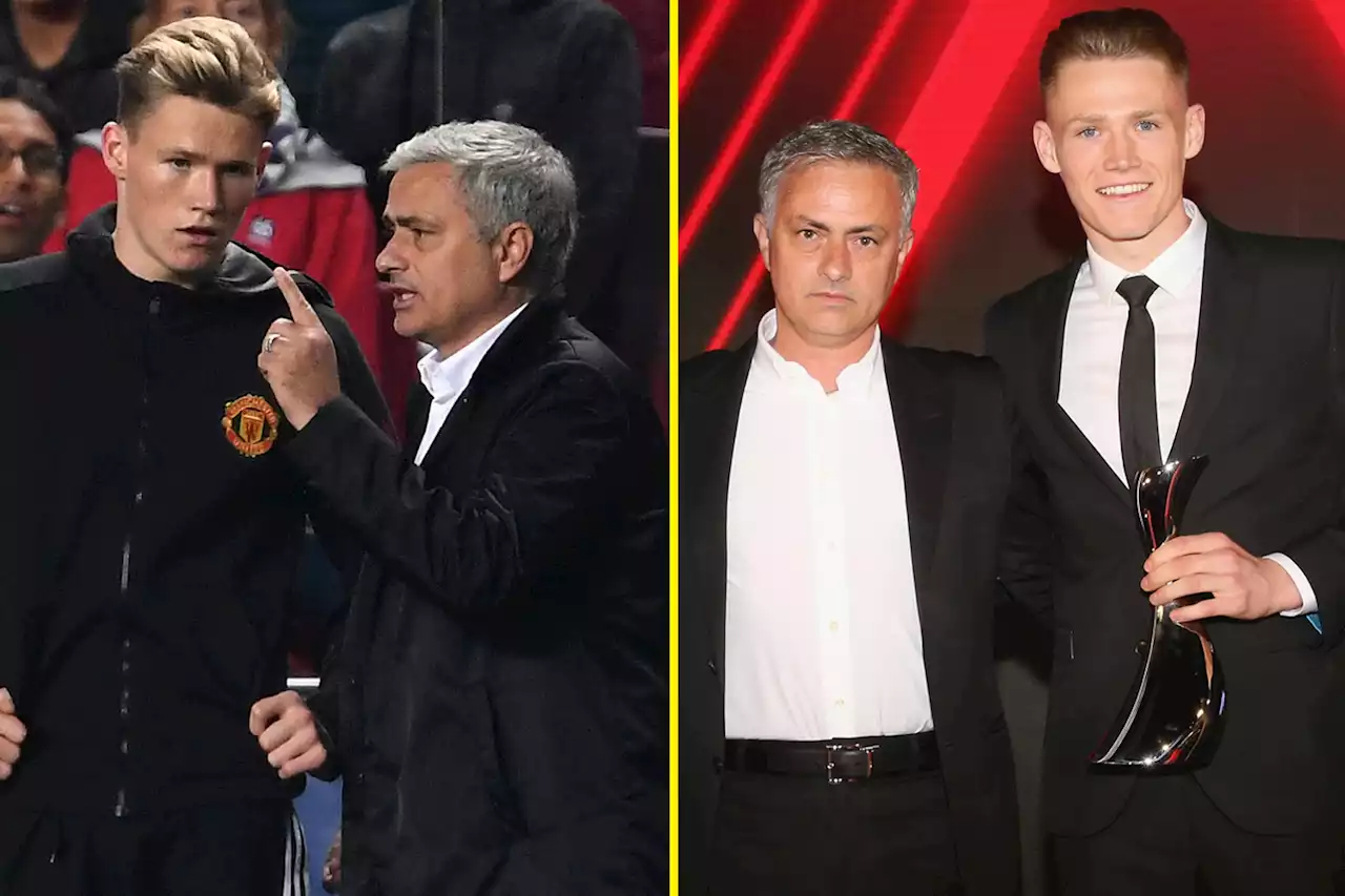 Mourinho's made-up award forced Man United to give McTominay candlestick holder