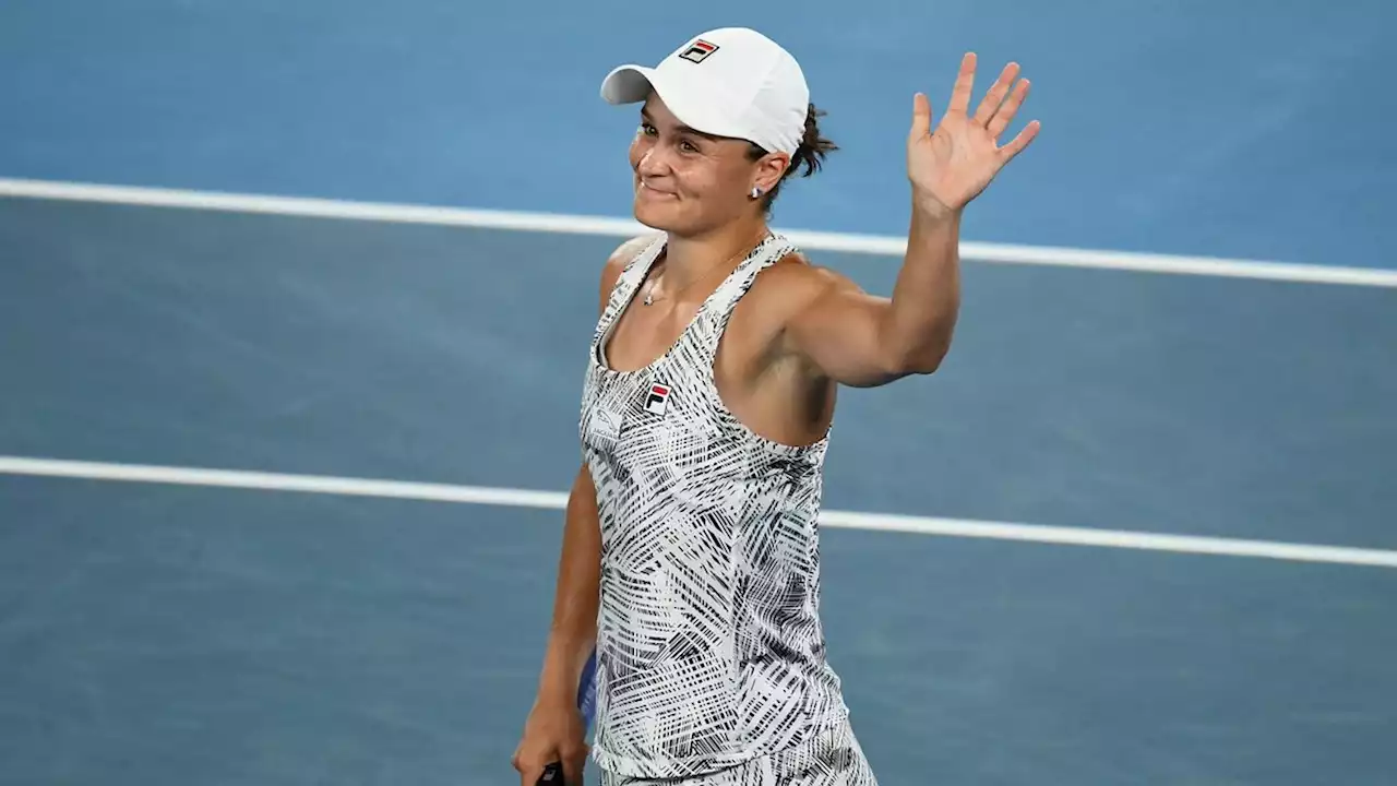 At the Australian Open, Ashleigh Barty Continues Her Exhilarating Run to the Final