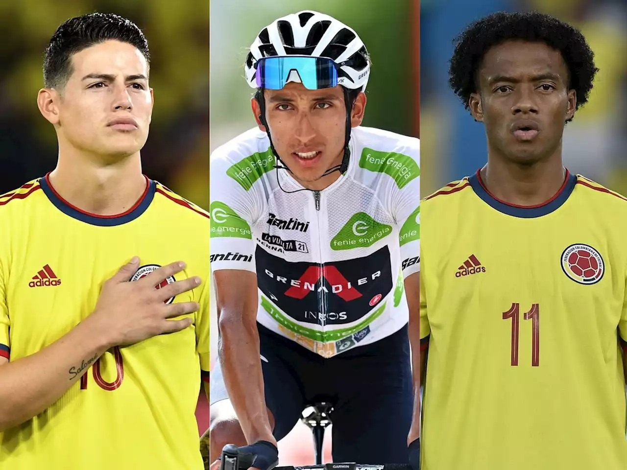 “Nuestras oraciones para ti”: mensaje de los jugadores de la Selección Colombia a Egan Bernal