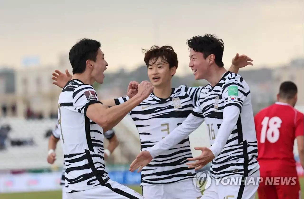벤투호, 레바논 꺾고 조2위 유지…이란은 월드컵 본선행 확정(종합2보) | 연합뉴스