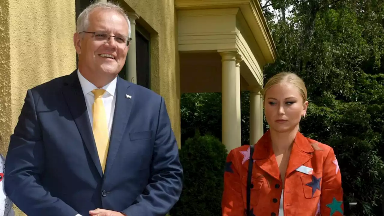 Scott Morrison breaks silence on viral Grace Tame photo