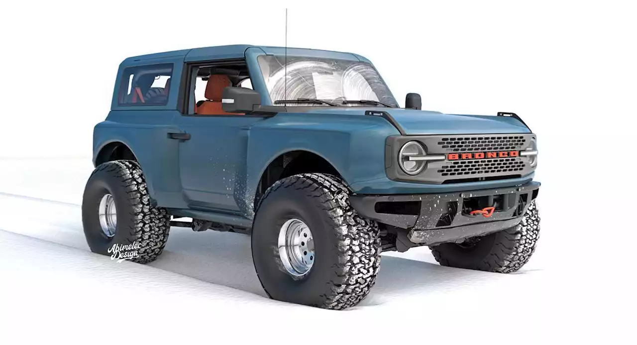 2022 Ford Bronco Rendered As The Ultimate Arctic Off-Road Weapon | Carscoops