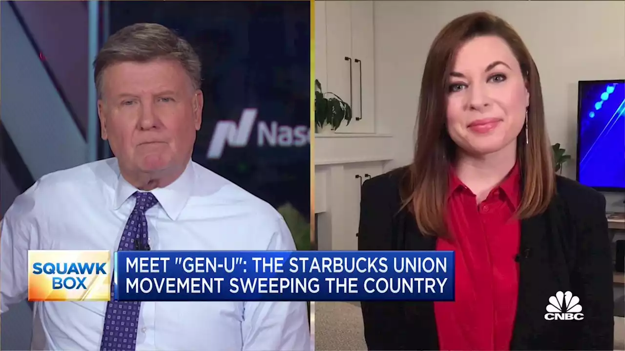 A 'Gen U' of young Starbucks baristas is powering a growing push to unionize