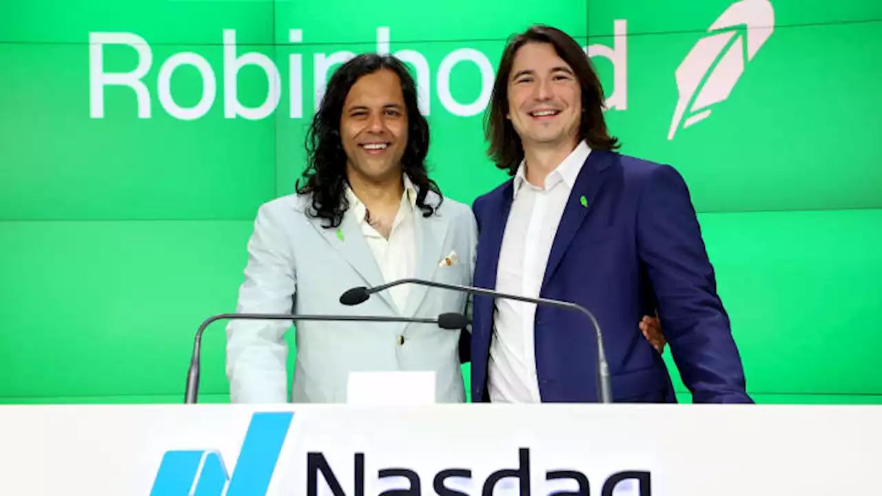 Robinhood shares rebound after falling as much as 14%