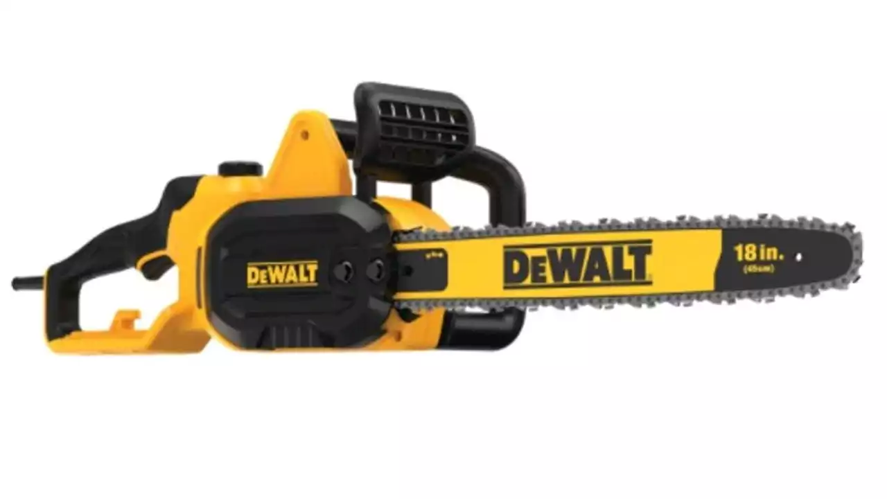 DeWalt Recalls Chainsaws That Can Keep Running After Being Turned Off