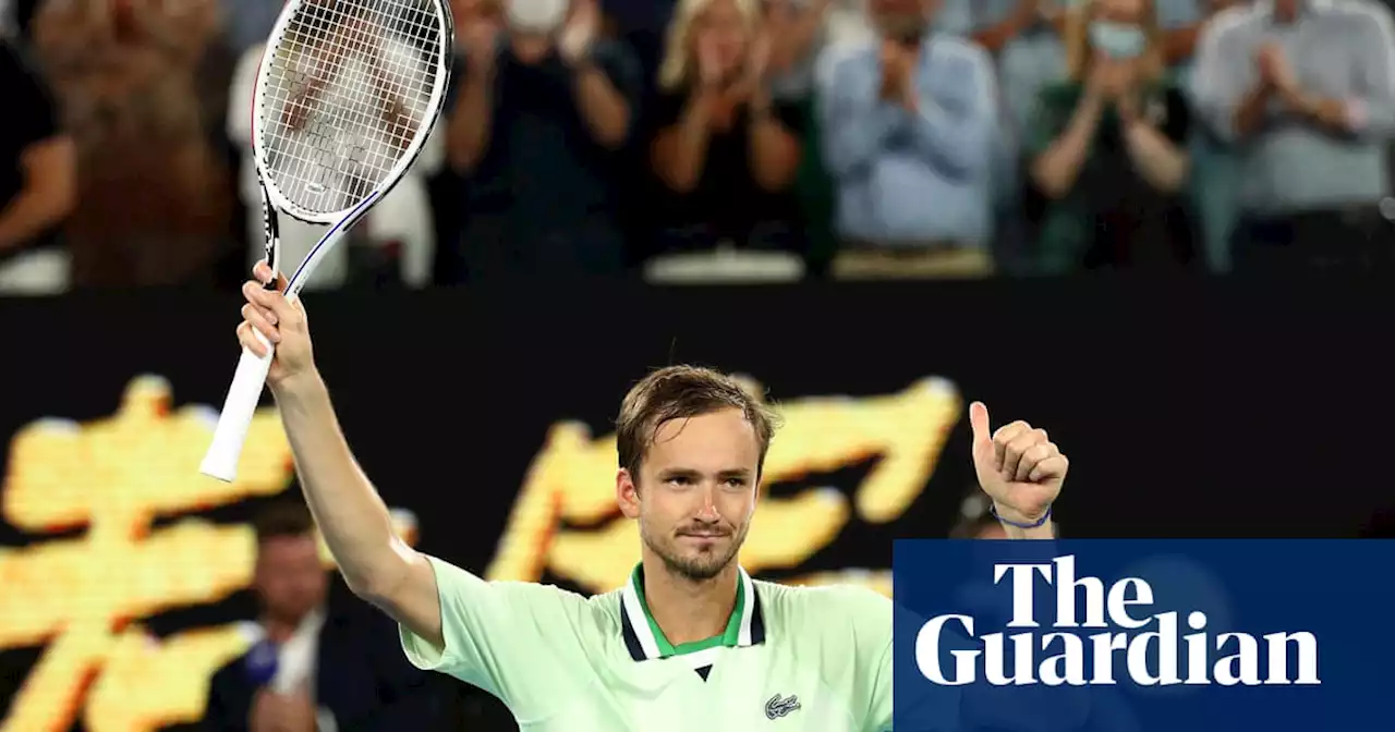 Medvedev overcomes meltdown to beat Tsitsipas and reach Australian Open final