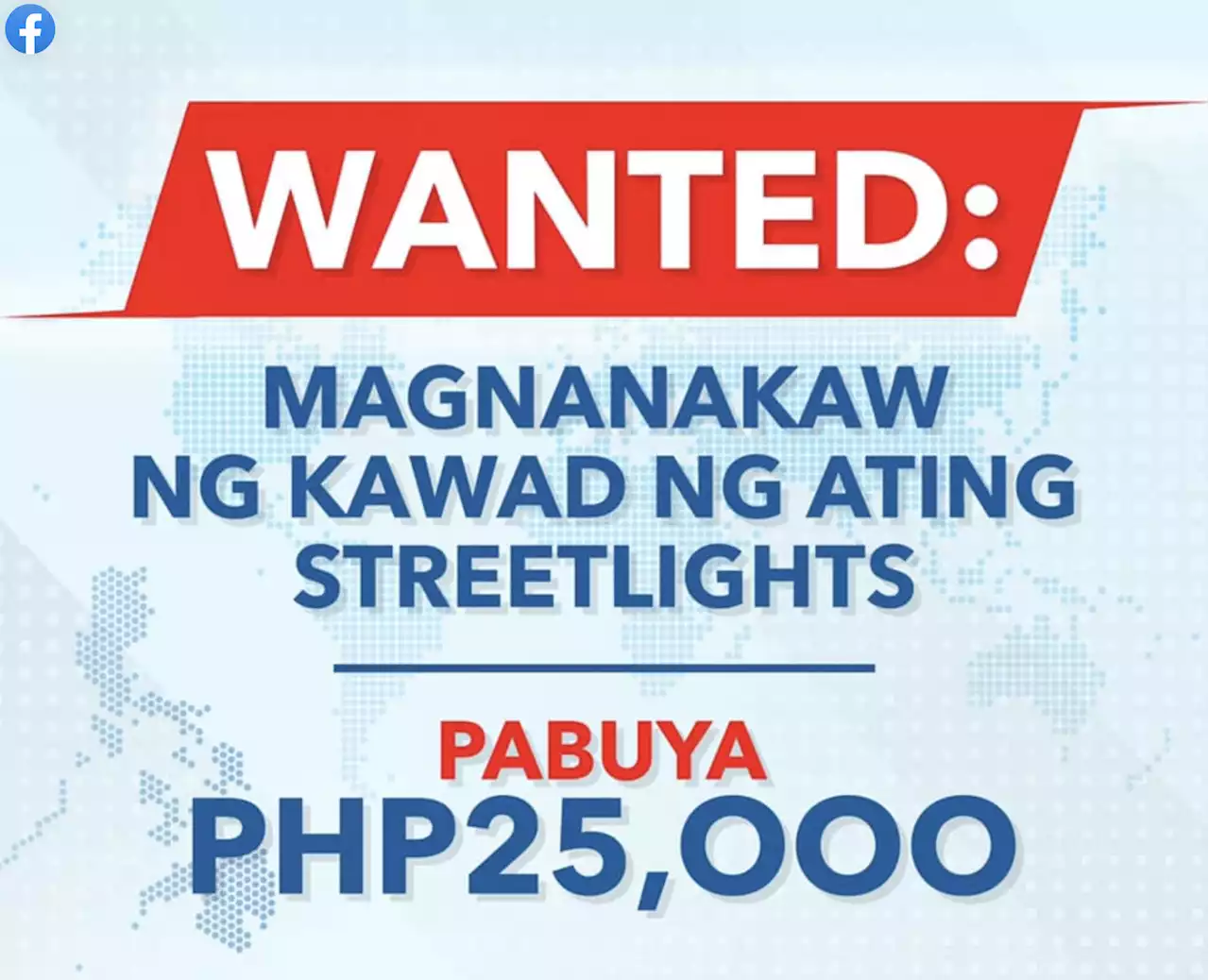 Dasmariñas, Cavite LGU offers cash reward for info on street light cable theft