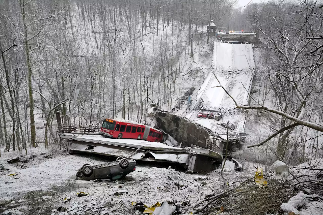 Bridge Collapses in Pittsburgh Hours Before Biden Visits to Promote Infrastructure Projects