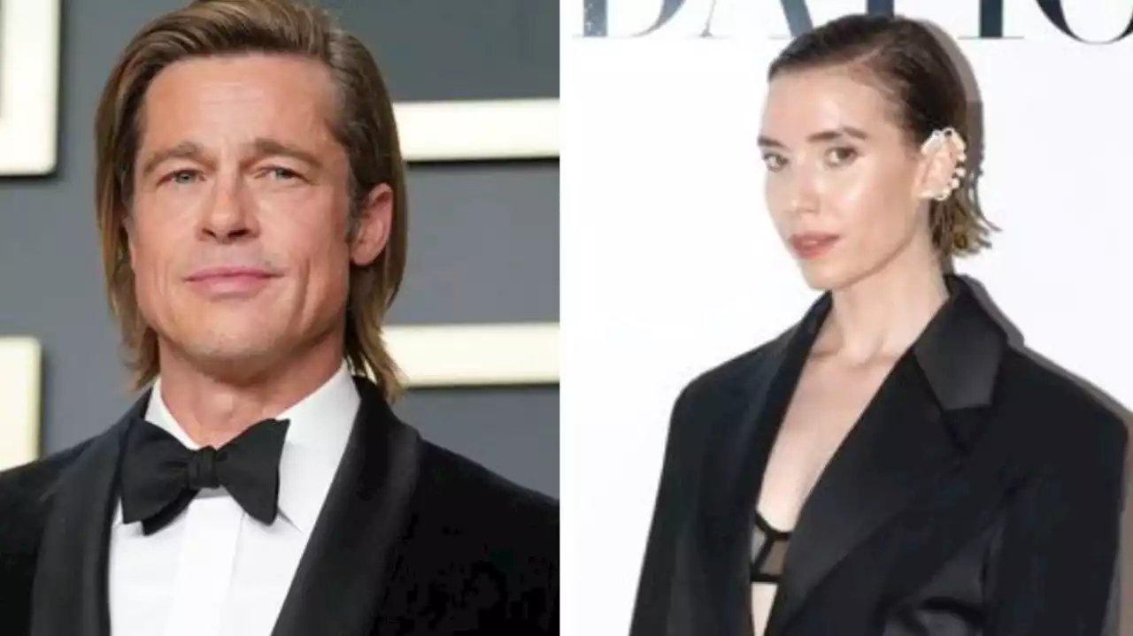 Brad Pitt not dating famous singer