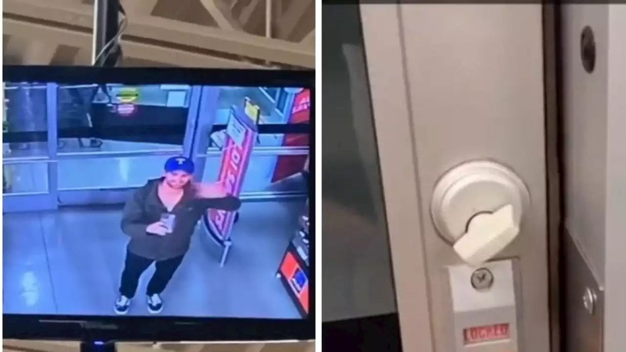 Man accidentally gets trapped inside Aldi