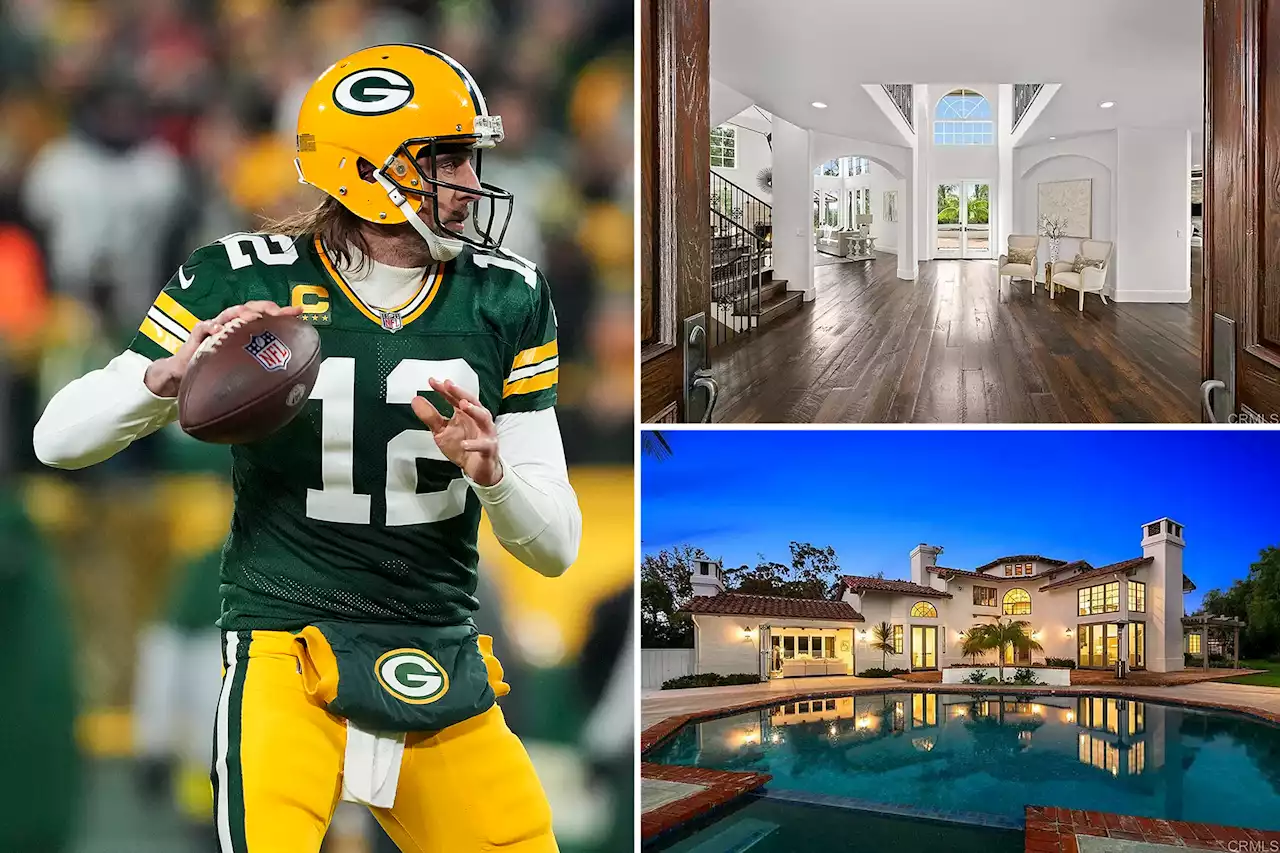 Aaron Rodgers sells California home as fate with Packers looms