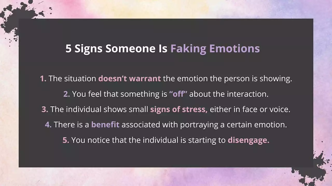 5 Signs that Someone Is Trying to Fake You Out