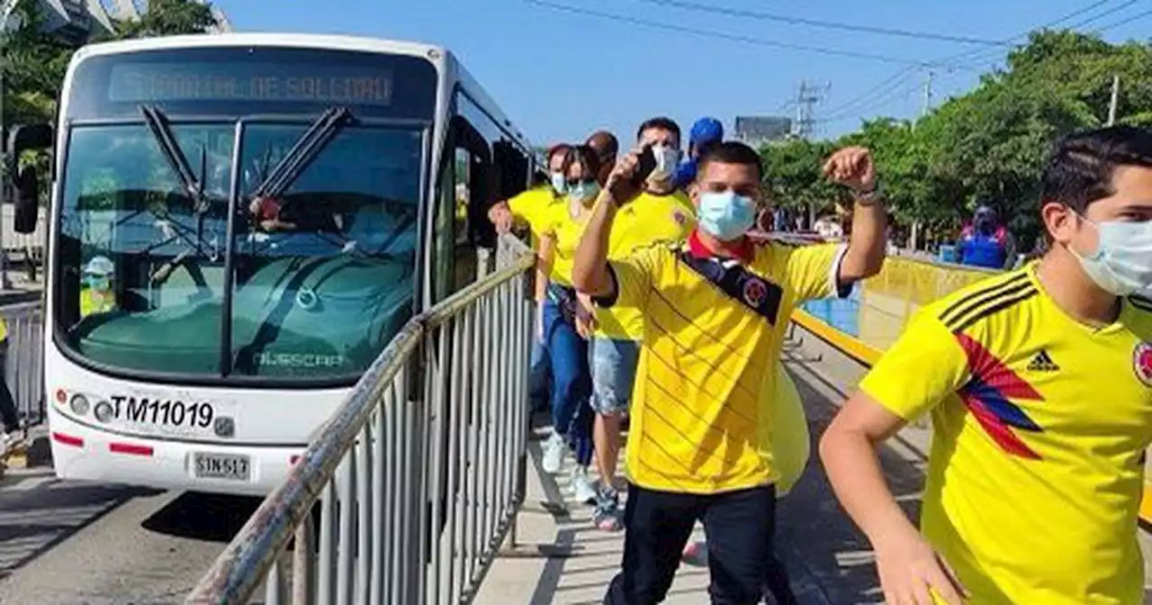 Movilidad y seguridad en el Metro para el compromiso entre Colombia y Perú en Barranquilla