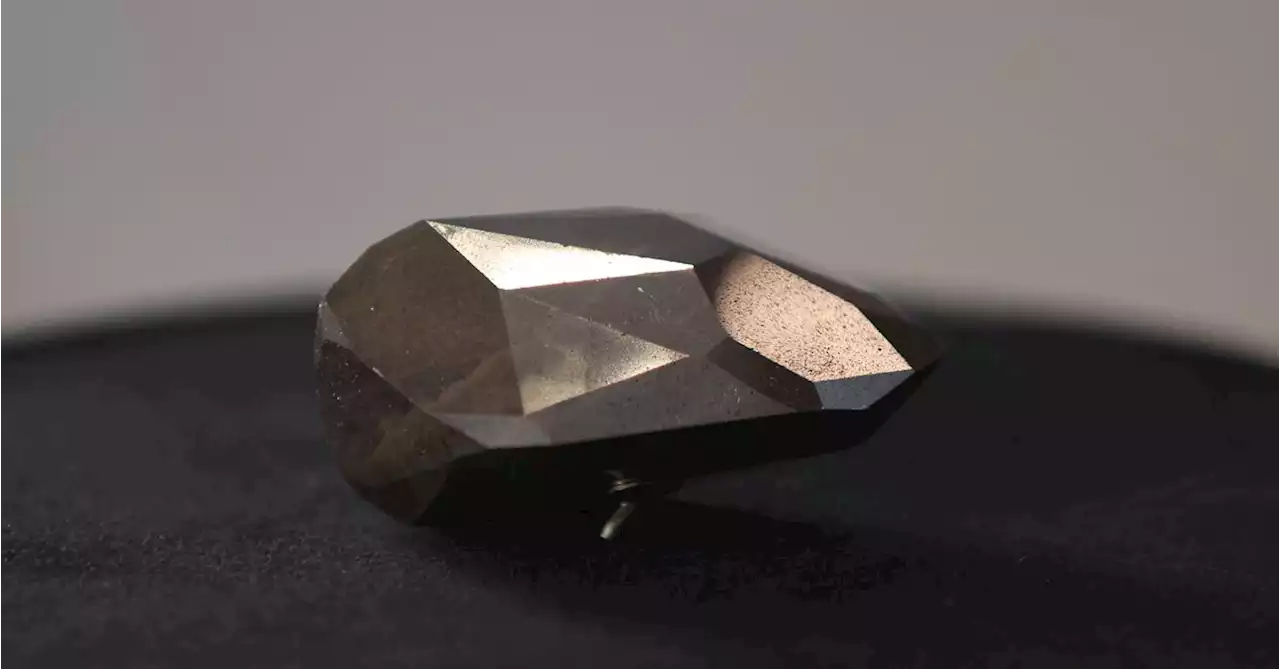 Mystery black diamond called 'The Enigma' goes up for auction