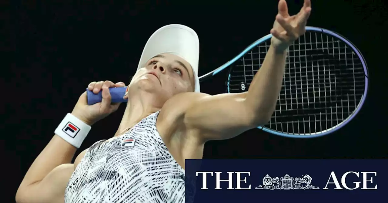 ‘Serena-esque’: Barty’s serving numbers compared to dominant Williams of five years ago