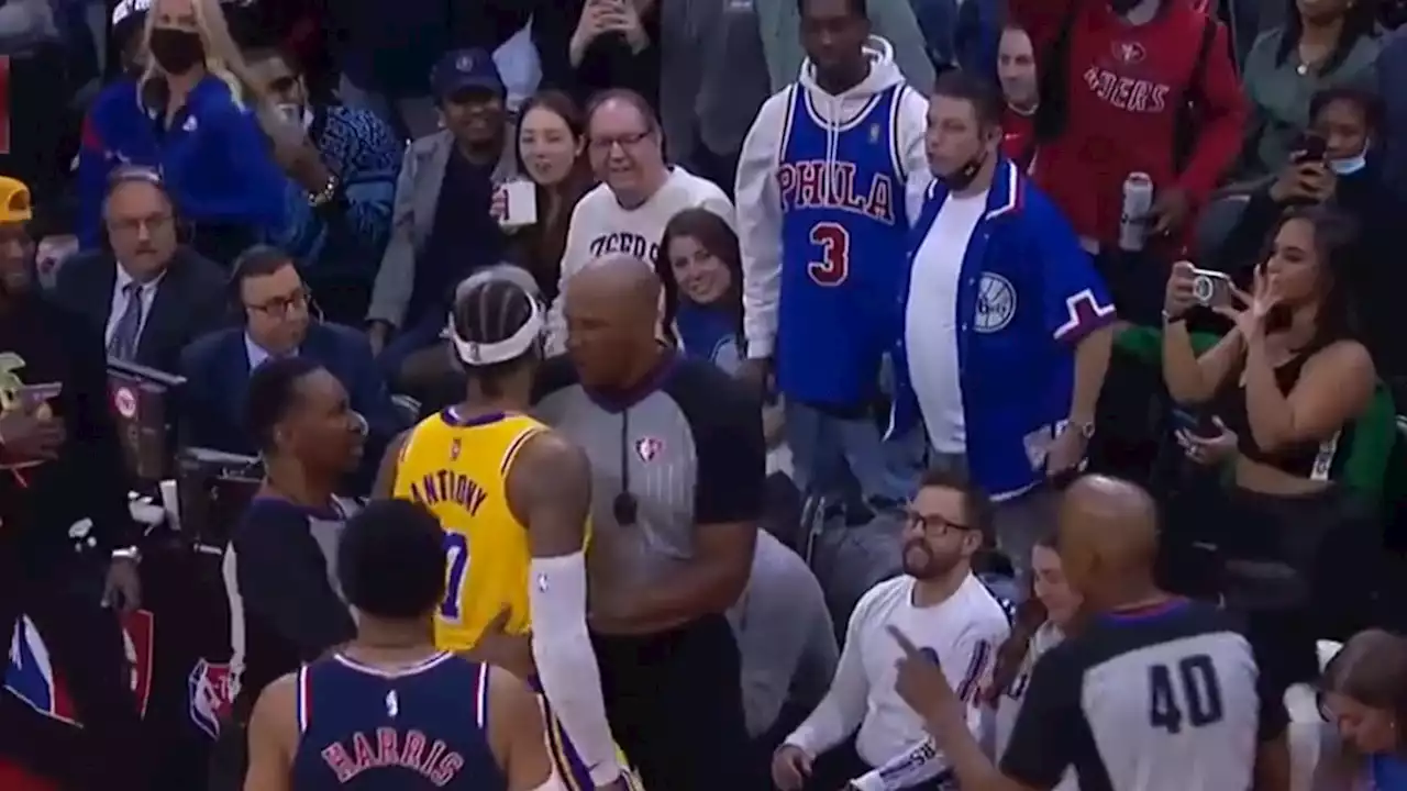 Carmelo Anthony Gets In Altercation With Fans After He Says He Was Called 'Boy'