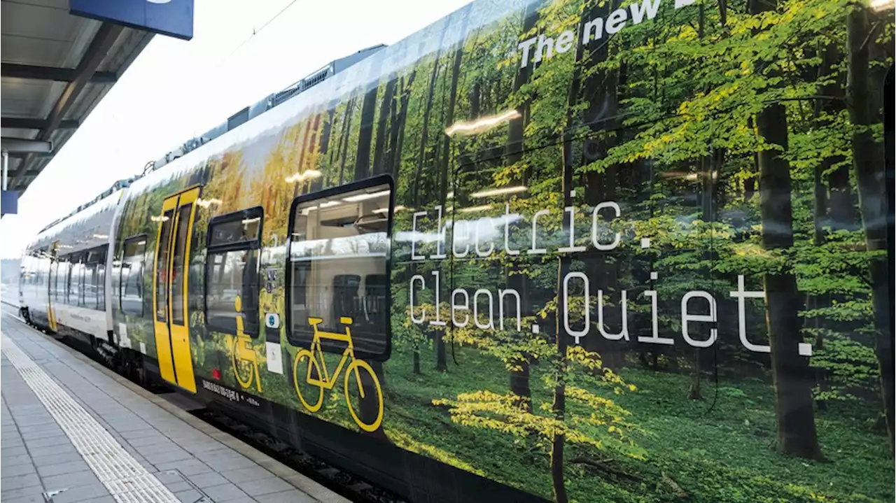 Erster Batteriezug der Bahn im Testbetrieb unterwegs