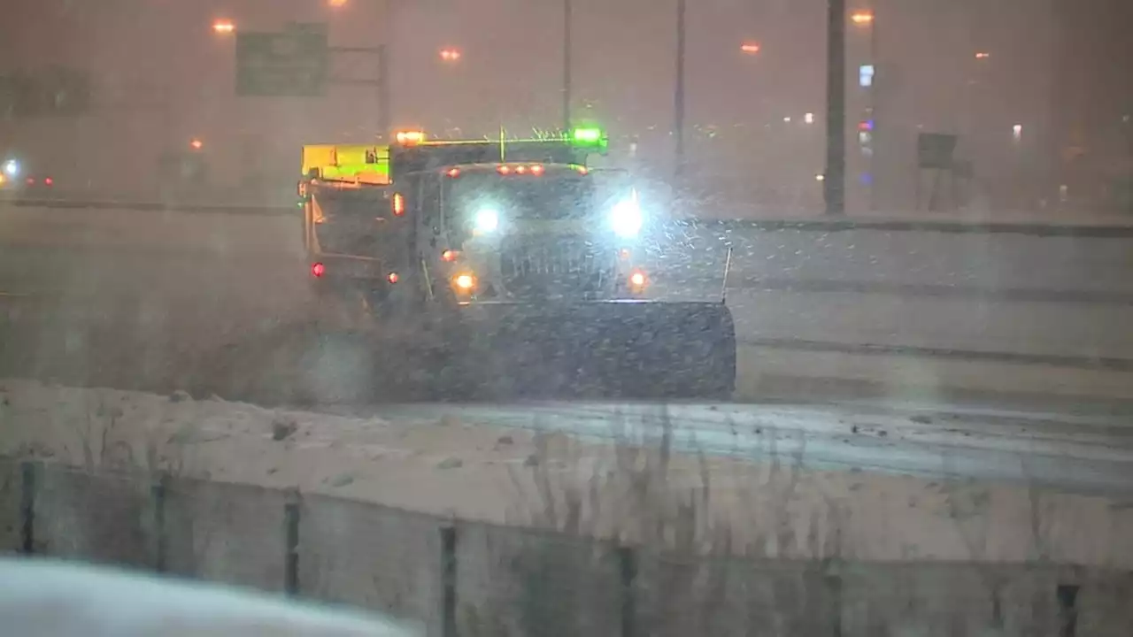 Dicey commute as snow continues to fall; expect low visibility and slick roads