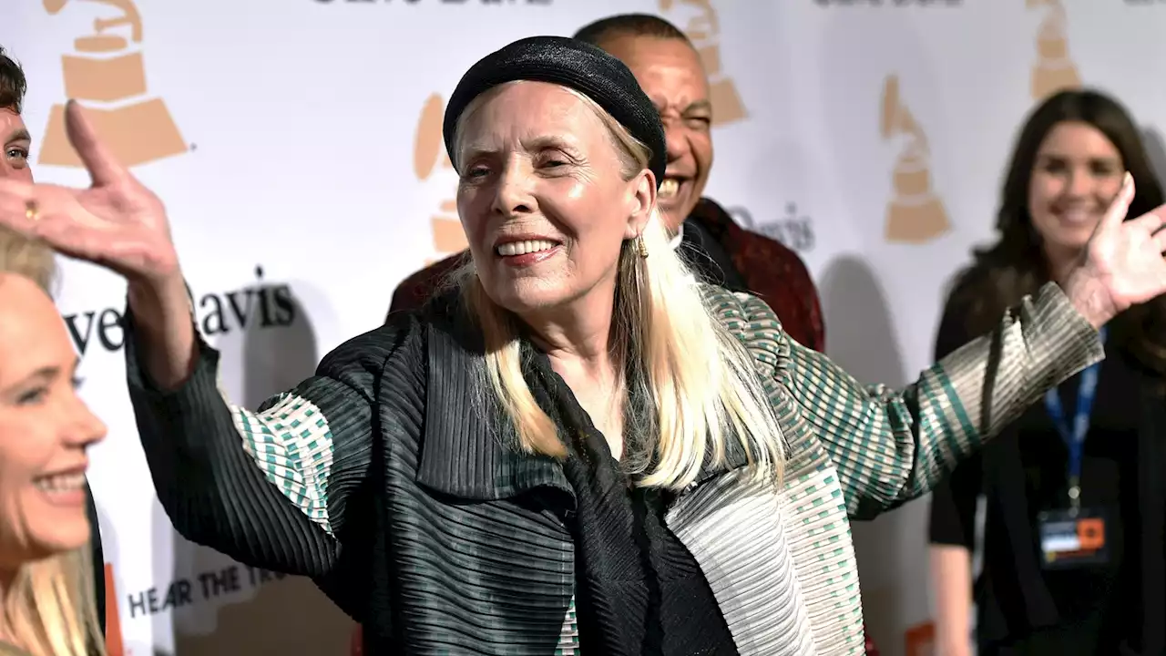 Joni Mitchell joining Neil Young in protest over Spotify