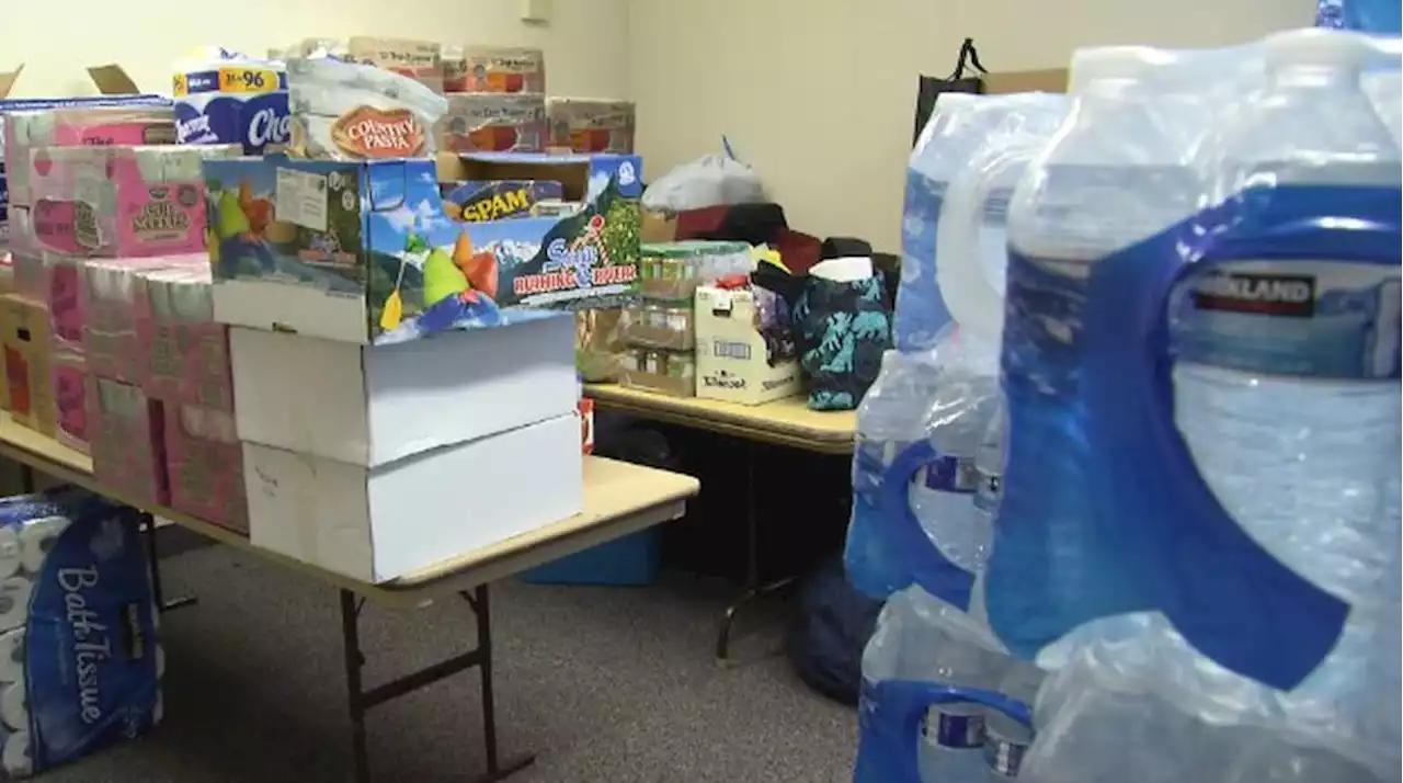 Anchorage volunteers collect relief supplies for Tonga