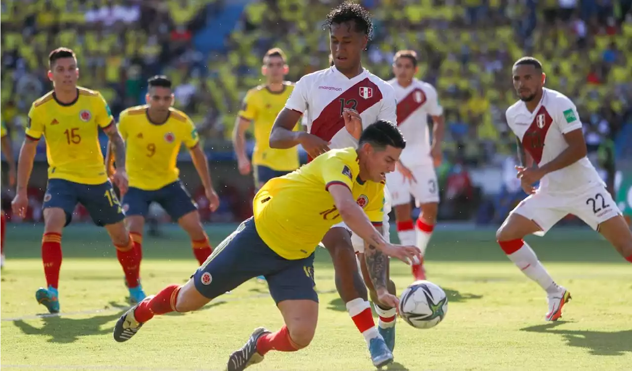 Próximo partido de Colombia en las Eliminatorias tras juego ante Perú