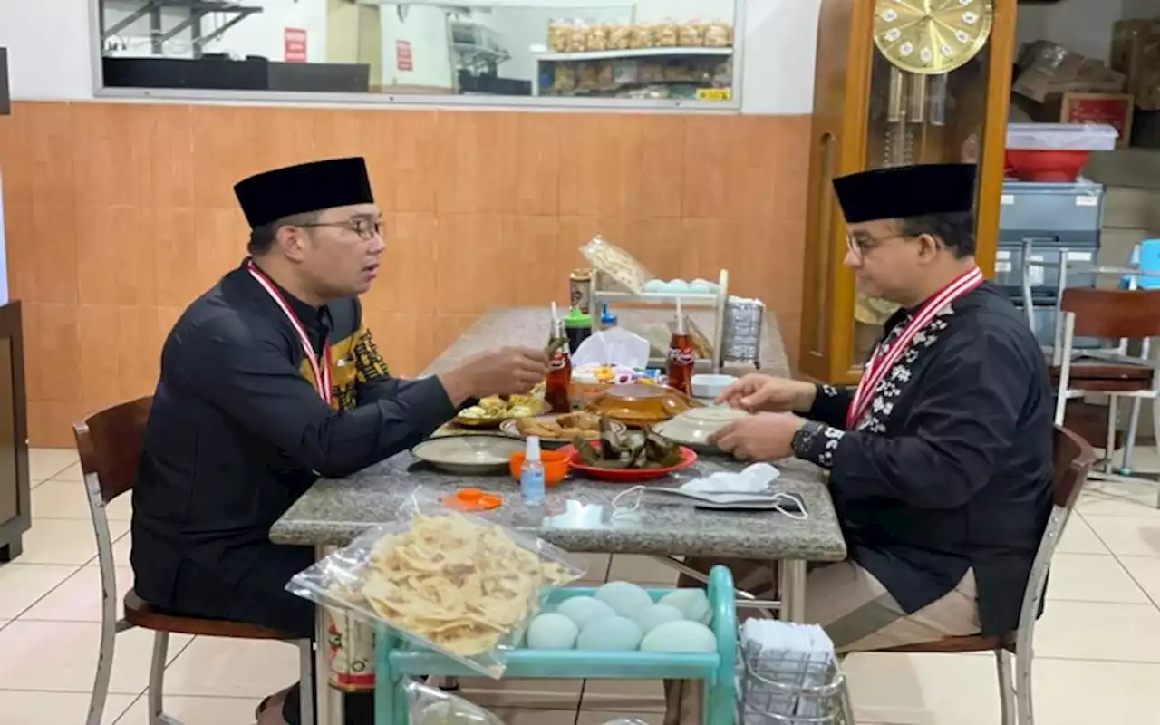 Anies Baswedan dan Ridwan Kamil Bertemu di Menteng, Ada Apa? | Jakarta Bisnis.com
