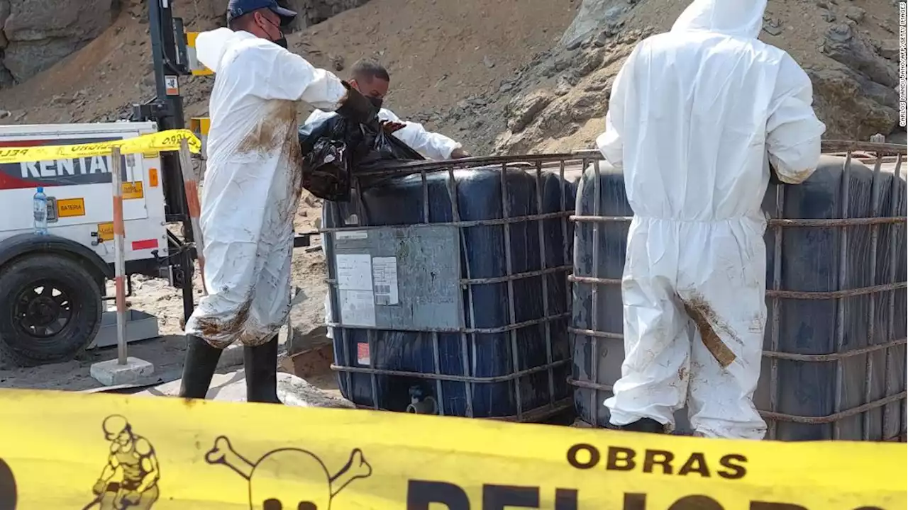 Oil executives barred from leaving Peru after massive spill