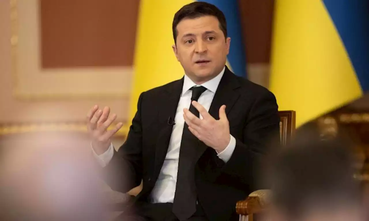 Ukraine's President Zelensky urges world leaders to tone down rhetoric on threat of war with Russia