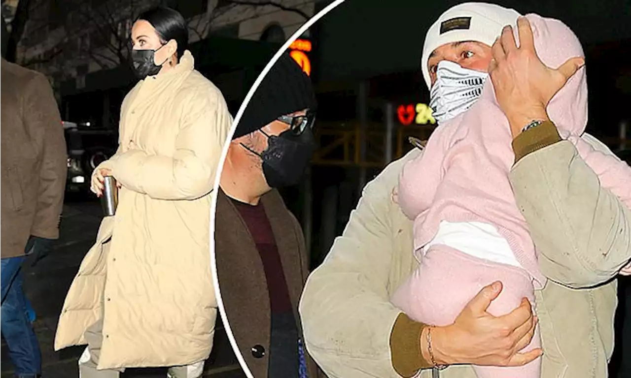 Katy Perry and Orlando Bloom step out with daughter Daisy in NYC