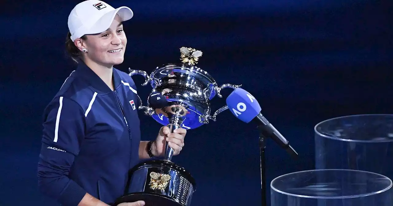 Ashleigh Barty, la campeona del Australian Open que rompió una maldición de 44 años