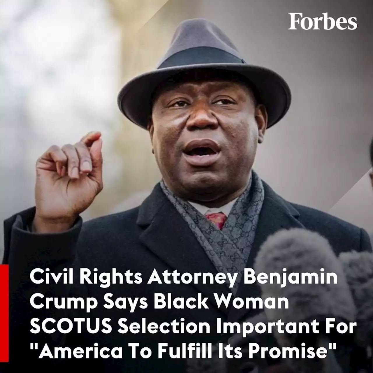 Crump Says Black Woman SCOTUS Selection Important For 'America To Fulfill Its Promise'