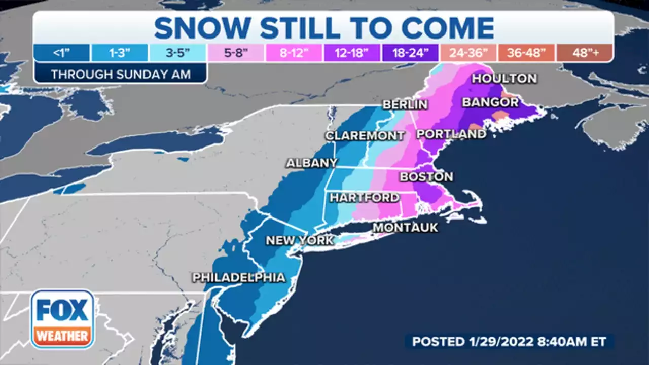 LIVE UPDATES: Nor'easter blasting East Coast with heavy snow, high winds