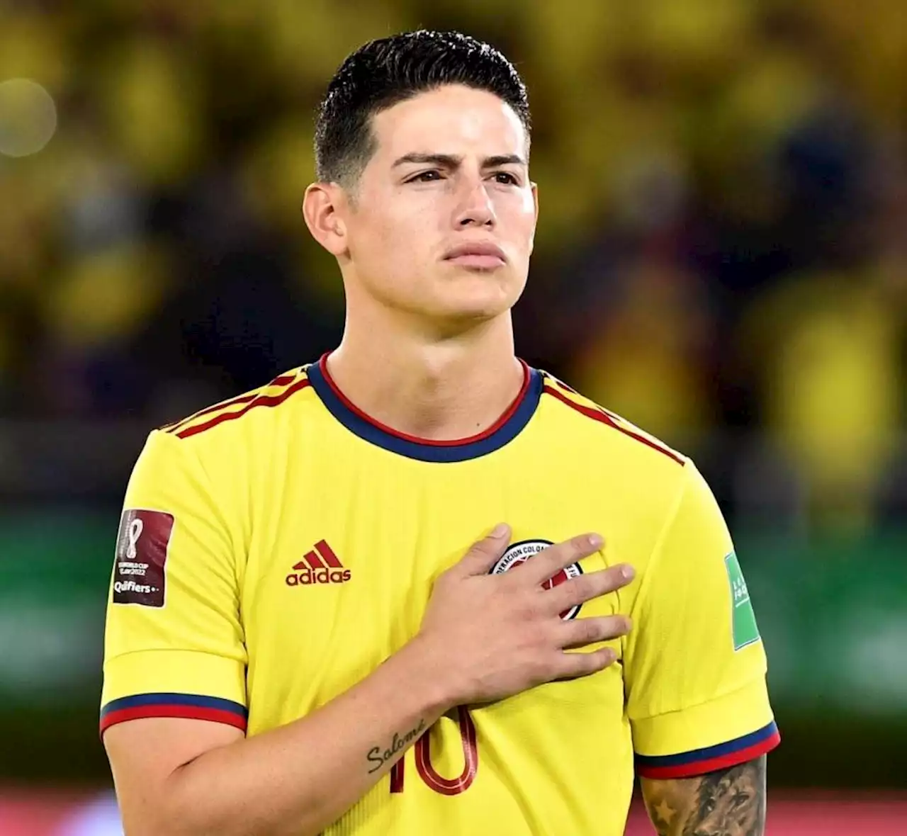 El mensaje de James tras la derrota con Perú