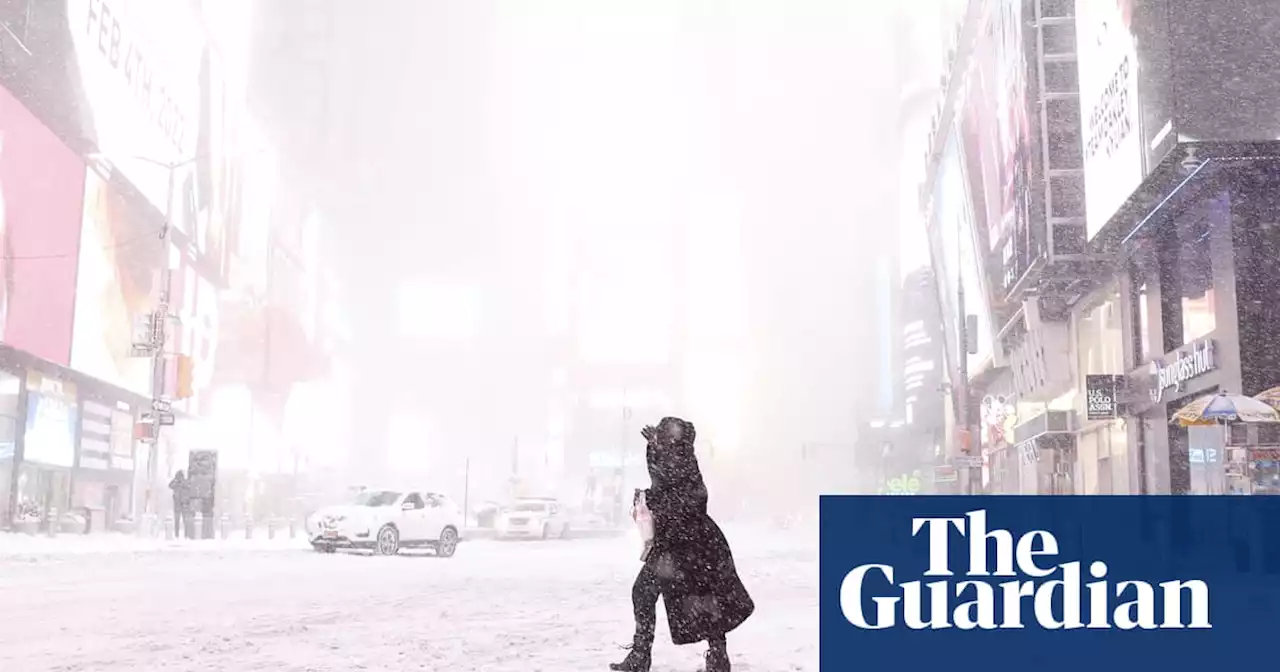 Nor’easter lashes eastern US with snow and wind gusts near hurricane force